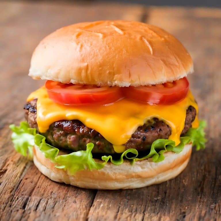 Indulge in Our Cheeseburger