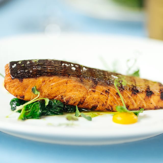 Smoked Salmon Dinner.